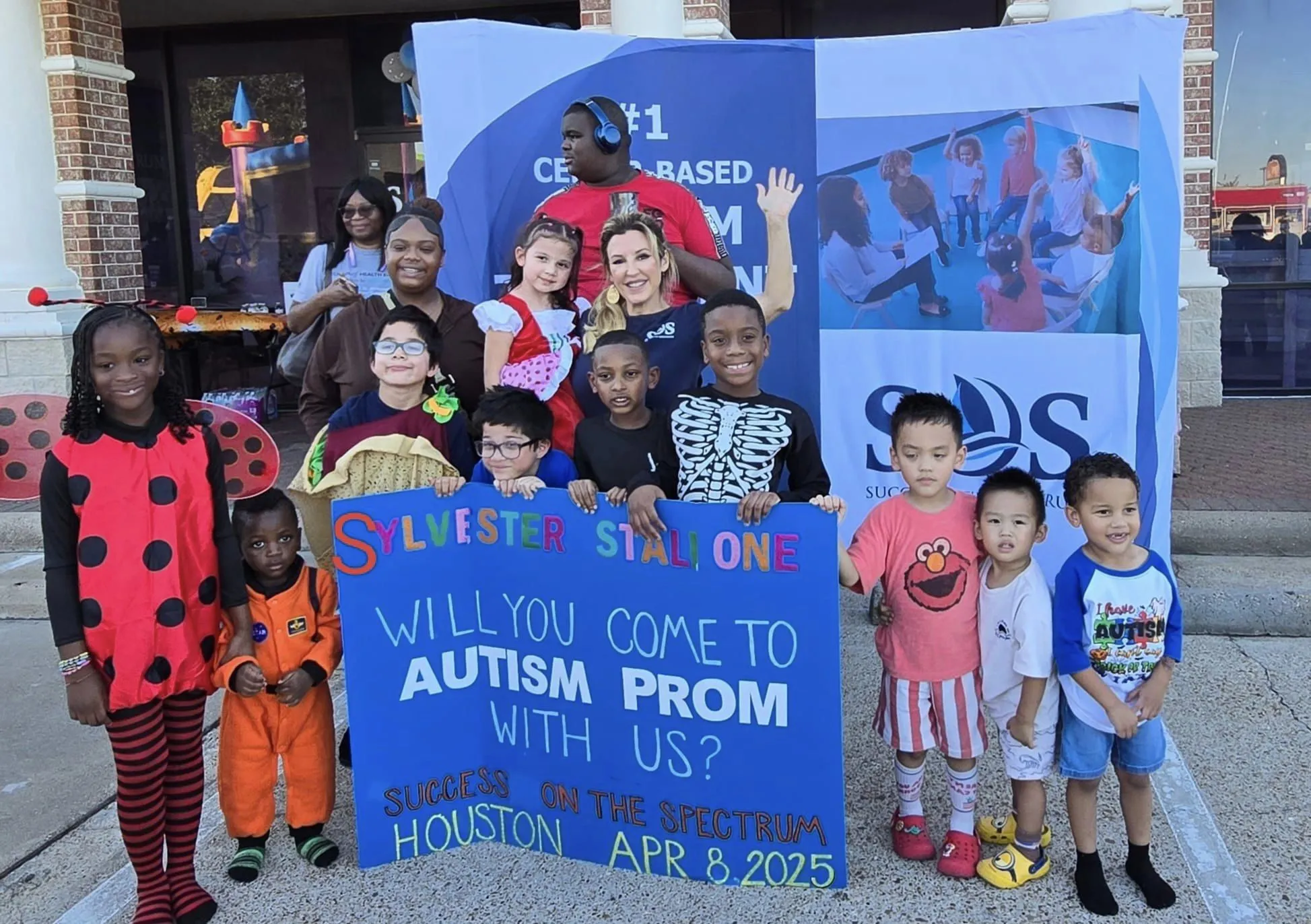 SOS invites Sylvester Stallone to Autism Prom