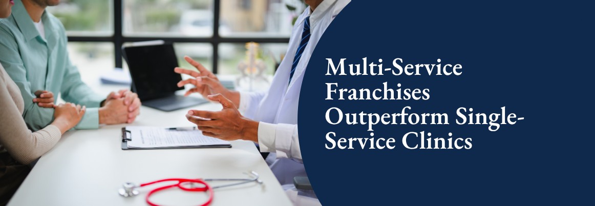 Why a Multi-Service Healthcare Franchise Beats Single-Service Clinic Ownership